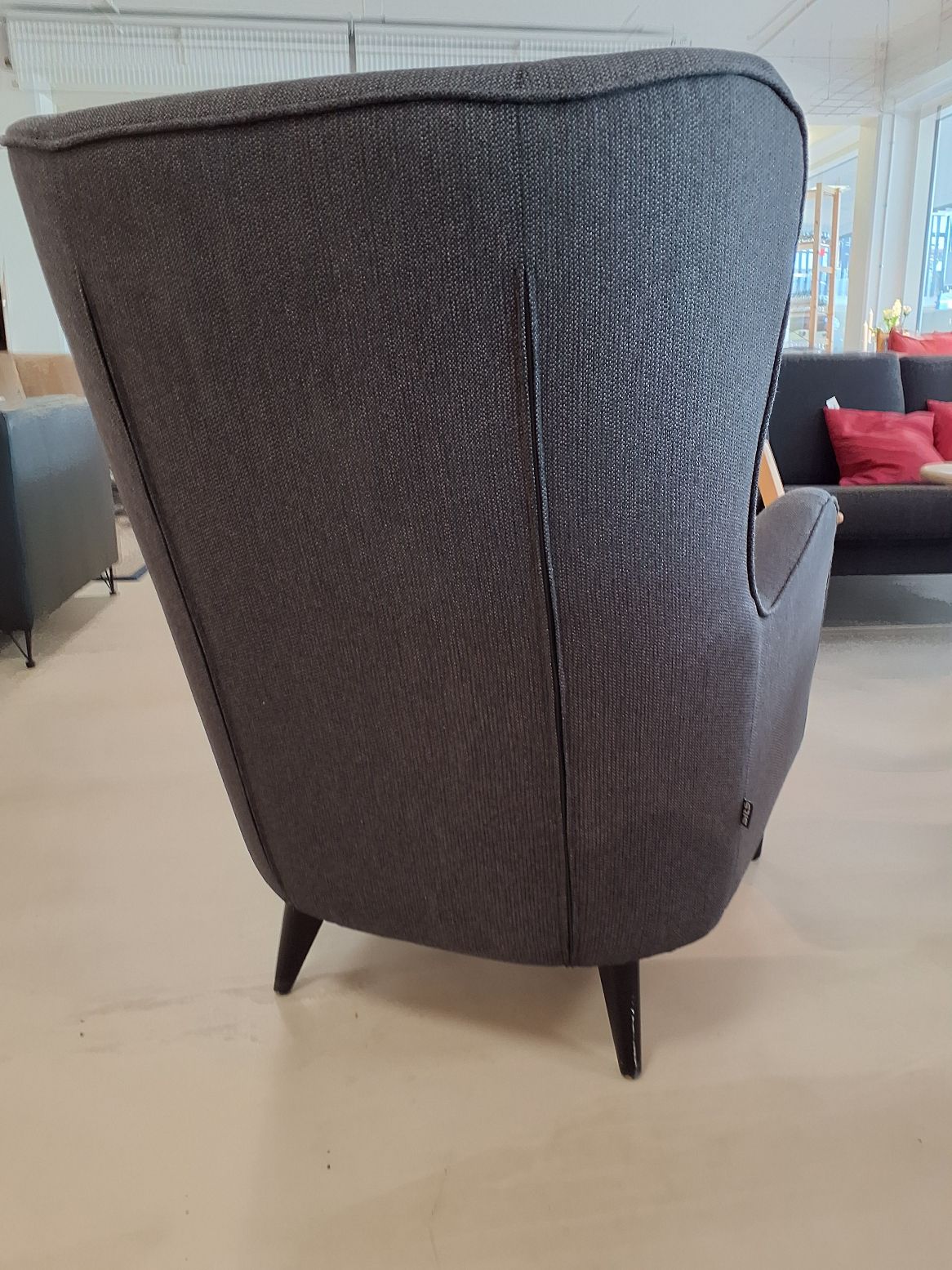 Lænestol med høj ryg
